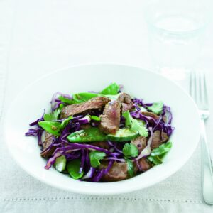 Teriyaki beef salad